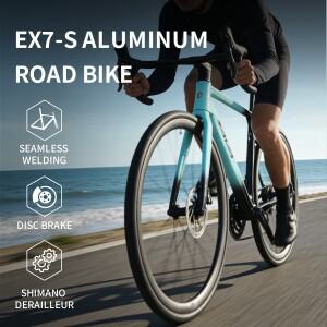 SAVA EX-7 고급형 로드 바이크 알루미늄 시마노 티아그라 R4700 장착 레이싱