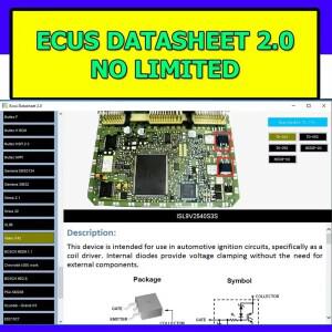 데이터시트 ECU 2.0 수리 강좌 PCB 워크샵 공장 서비스 자동차 진단 도구 링크 차량