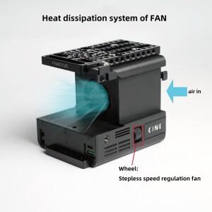 Fangtuo e1v 소니 호환호환 ZV-E1 케이지  시네백 카메라 키트 및 V-마운트 배터리 확장 방열 기능 포함)