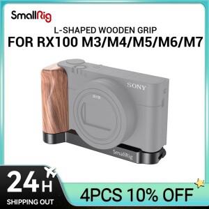 SmallRig L자형 나무 그립  소니 호환호환 RX100 III IV V(VA) VI M6 Vlog 카메라 브이로그 2467  M7