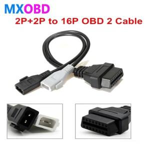2P + ~ 16Pin obd 케이블 VAG 어댑터 AUDI 2X2 자동차 진단 16 핀 암 커넥터 (vw/skoda 용)