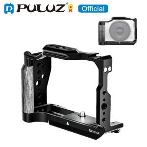 캐논 호환호환 EOS R50 V용 PULUZ 라이브 스트리밍 알루미늄 합금 카메라 케이지 확장 마운트 프레임 호환)