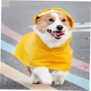 강아지 우비 중형견 반려견 비옷 판초형 레인코트