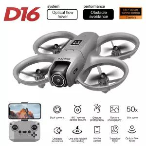 2025 D16 미니 드론 HD 카메라 4K 1080P 180  렌즈 드론 전문 장애물 회피 광학 흐름 FPV RC 쿼드콥터 완구