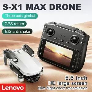 레노버 S-X1 GPS 드론 8K HD 전문가용 카메라 3축 짐벌 WIFI UAV 장애물 회피 접이식 쿼드콥터 브러시리스