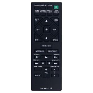 소니호환 오디오 MHC-V50 MHC-M20 MHC-V21 MHC-V77W 리모컨 RMT-AM330U 호환 예비 부품