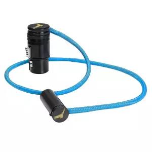 KONDOR BLUE 17인치 직각 미니 XLR TA3 to 오디오 케이블 3핀 수컷 암컷 차폐 밸런스드 마이크 카메라 내장