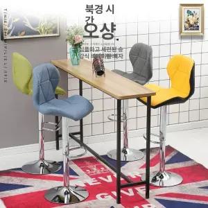 바퀴달린 바스툴 이동식 바퀴 스툴 진료실 캐스터 바의자