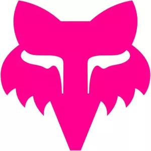 폭스 레이싱 헤드 7 스티커 핑크 원 사이즈
