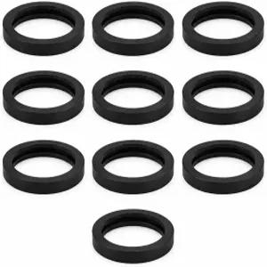 KPEOY 10 PCS 가스 캔 스파우트 가스켓 누수 방지 고무 실링 O-링 연료 세척기 씰 교체용 호환되는 탱크