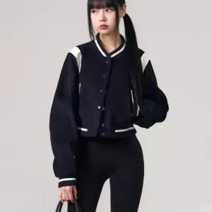 [매장정품] 레더리 코듀로이 바시티 테디 자켓 [NAVY] LRJK3303NY