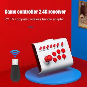 게임 콘솔 수신기 다기능 2.4G 어댑터 교체 TV PC 컴퓨터 용 Bluetooth 호환 액세서리
