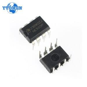 20개 NE555 IC 타이머 프로그래밍 발진기 칩 및 8핀 DIP 소켓 키트(각 10개)