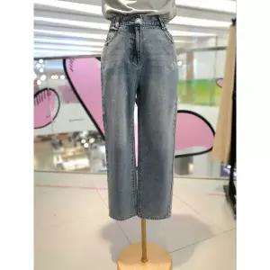 갤러리아 ABF.Z  데일리 배기 데님 팬츠 AZZ3HE31I