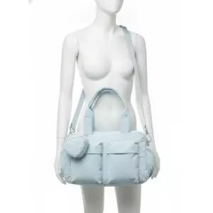 다이나핏 WOMEN 글로우 포켓 숄더백_Sugar blue YWA26B32KU 26B32 5955651