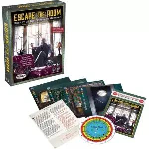 ThinkFun Escape The Room 닥터 그레이블리의 은신처 비밀 - 13세 이상을 위한 박스형 방 탈출 게임