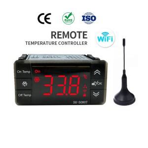 WiFi 온도 조절기 원격 SH-5080T 냉장고 저온 저장소 제상용 디지털