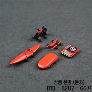 1:64 스케일 모델 자동차 루프 여행용 오프로드 시리즈 자전거 카약 액세서리 미니어처 디스플레이