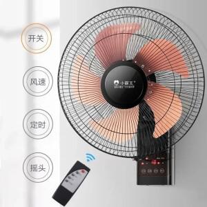 산업용 쉐이크 헤드 벽 마운트 선풍기, 전기 가정 리모컨, 조용한 레스토랑, 18 인치