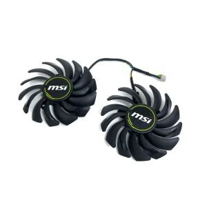 PLD09210S12HH GTX 1660 슈퍼 벤투스 XS OC GPU 팬, MSI TI 비디오 카드 냉각 세트당 2 개