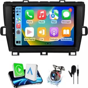 BINIZE Carstereo Android 13 Radio 토요타 프리우스 2010-2015 호환 Carplay Auto 9인치 터치스크린 헤드
