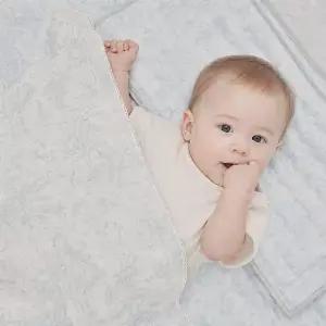 [롤베이비] 모달 거즈 뜨왈 블랭킷 부드러운 이불 신생아 유아 담요 뜨왈 75x100/국내생산