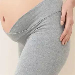 데일리 임산부 레깅스 심리스 임부 레깅스 코튼 임산부홈웨어