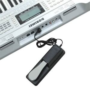 MIDI 키보드 신디스 디지털 피아노 드럼 악기 액세서리, 극성 스위치가 있는 서스테인 페달