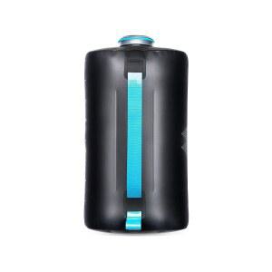 HYDRAPAK 원정 - 접이식 BPA 및 PVC 무함유 물 저장 가방 (8L / 270OZ) 채즘 블랙