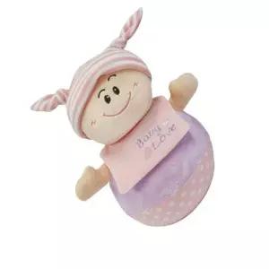 핑크 오뚝이 (1552 어린이인형 흔들인형 귀여운인형 아기모양인형