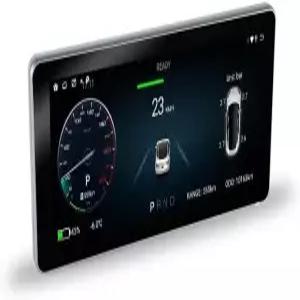 리눅스/안드로이드 시스템과 무선 CarPlay를 지원하는 WOSTOKE 테슬라 모델 3 및 Y용 Car HUD LCD 대시보드