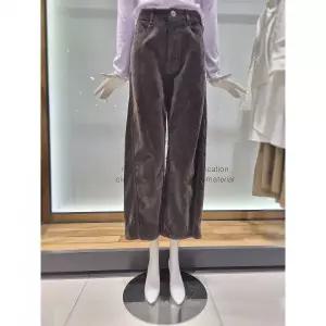 한정수량 [DEWL] 벨벳 스티치 팬츠 L264PSA433 2853242