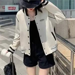 [라일리여성의류] Rly 레터링 자켓 간절기 외출복 가을 블루종 데이트 52892436)