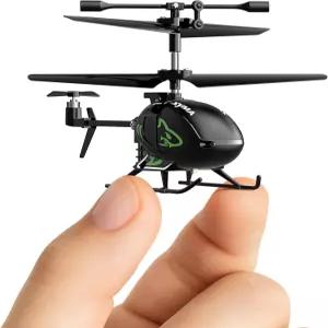 SYMA S100 Mini RC 헬리콥터 용 실내 비행 고도 유지 블랙 컴팩트한 디자인 3.5채널 조종 침실이나 놀이방