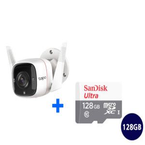 티피링크 Tapo TC65 CCTV 카메라+micro SD 카드 128GB