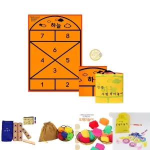 태림 민속놀이시리즈 사방치기세트/어린이/어린이집/유치원/학교/전통/명절/추석/설날/땅따먹기/안전/매트