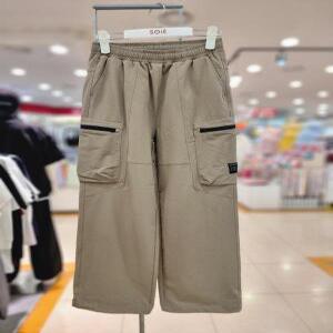 주)소이 세이브존01 봄 아동 카고 세미와이드 나일론 스판바지 25S5202