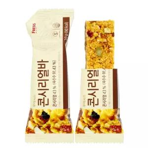 (24개) 콘시리얼바 20g 24개 에너지바/탕비실/간식/사무실/과자/아침/식사대용/어른/아이들/견과류/영양
