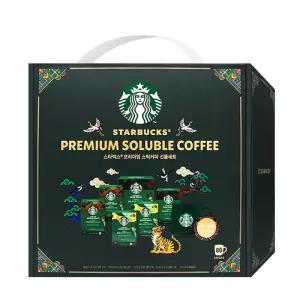 스타벅스 80T 선물세트(스틱커피 80T+그린머그 350ml) 추석 명절