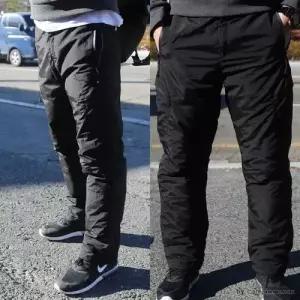 캠핑 오리털 방한 방수바지