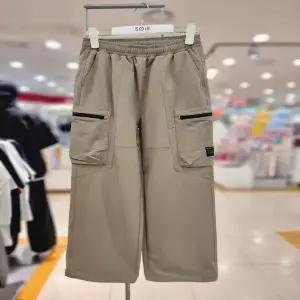주)소이 세이브존01 봄 아동 카고 세미와이드 나일론 스판바지 25S5202