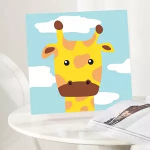 캐릭터 해바라기 그림 캔버스 명화 유화 키트 페인팅 취미생활 그리기 diy