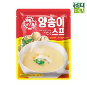 오뚜기 양송이 스프 1kg/분말/수프/대용량/단체급식/음식점/학교/어리이집/식사대용/간식용/가정용/업소