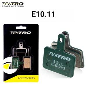 TEKTRO MTB 디스크 브레이크 패드 성능 제동 두께 낮은 액세서리 E10.11 및 높은 2mm 자전거 마모