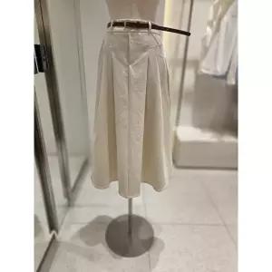 [백화점 정품] SOUP 여성스커트 벨트세트 절개 라인 롱스커트 (SC3SR31)