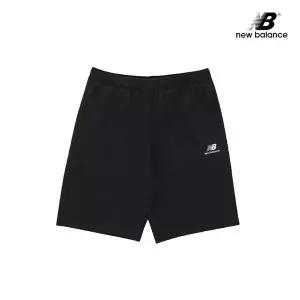 뉴발란스 NBNVB21233 BK 싱글메쉬 5부 반바지 남녀공용 숏 팬츠 409860