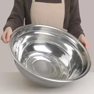 스터닝팩토리 국산 304스텐 김장 다라이 업소용 대야 양푼 9호 48cm 스텐볼 업소용그릇 스텐믹싱볼