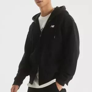 [뉴발란스]뉴발란스G UNI 에센셜 클래식 기모 후드집업 (SEMI OVER FIT) NBMDF41003-19