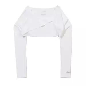 [디아도라]디아도라 시어 골지 볼레로 OFF WHITE D6122TRL50-OWH