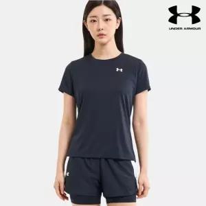 언더아머 여성 UA Tech 라운드 반팔 티셔츠 1384231-001 LE1219463552